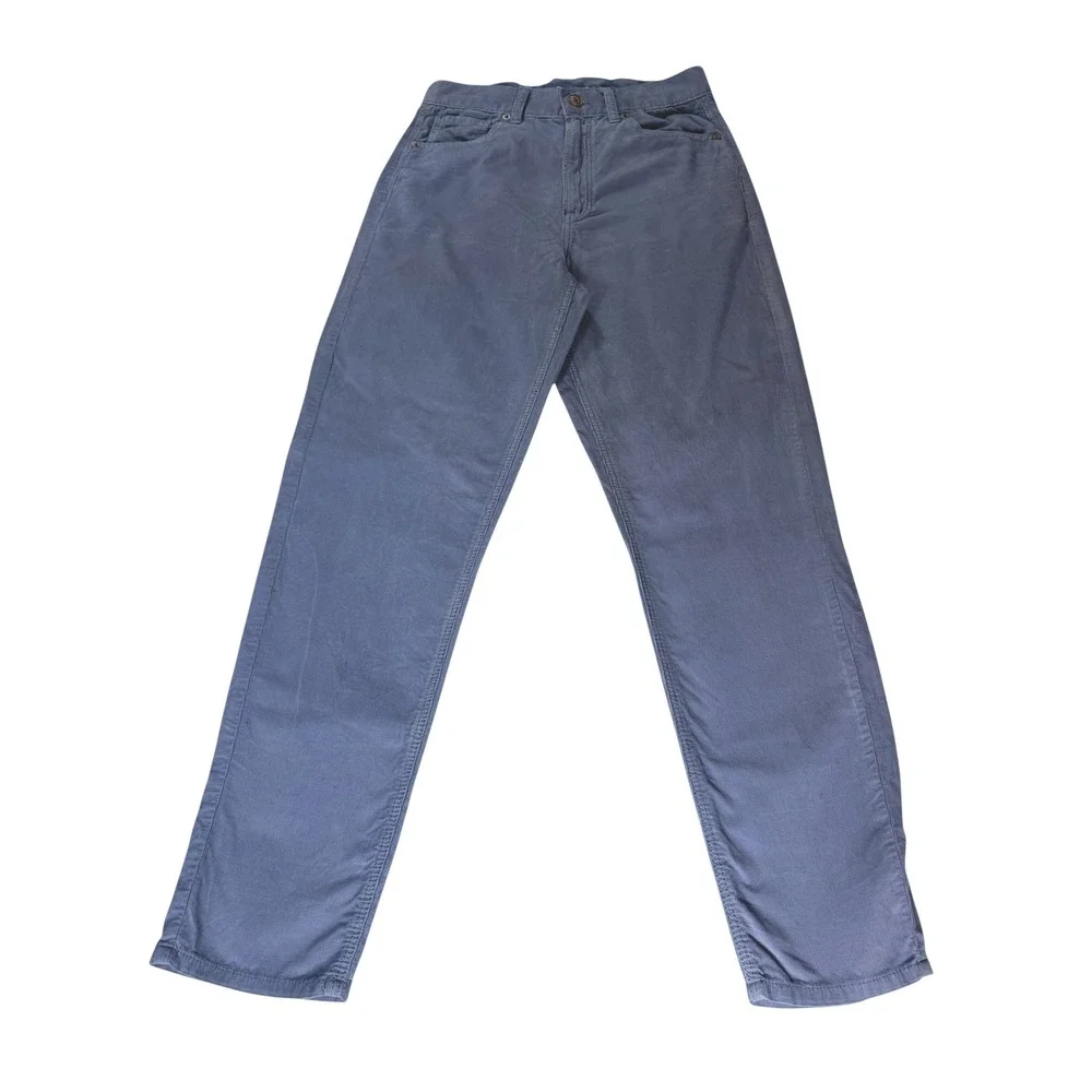 American Eagle‎ Outfitters Corduroy Pants Womens Blue Casual Everyday Trousers - Picture 2 of 5